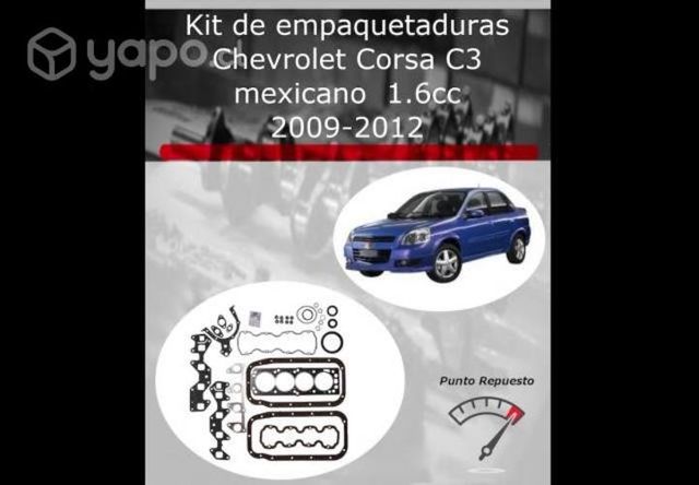 Kit de empaquetadura Chevrolet Corsa Mexicano