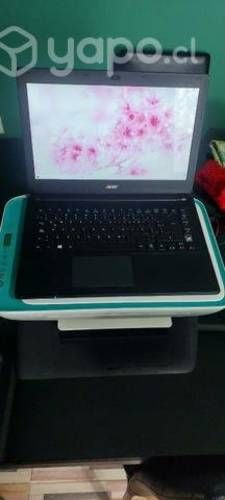 Notebook y impresora