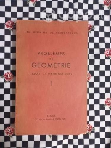 Libro de problemas de Geometría en Francés
