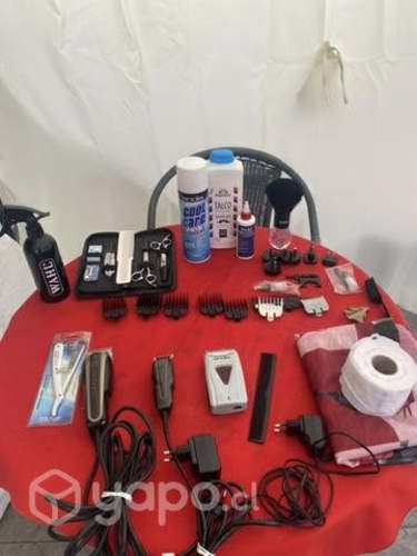 Kit de barberia original(wahl, andis, obopekal)
