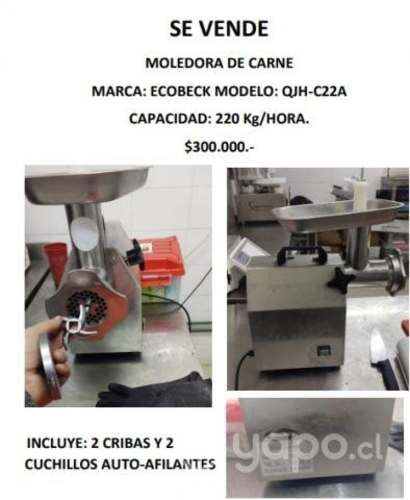 Maquina moledora de carne