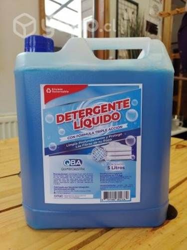 Detergente líquido de ropa QBA 5 litros