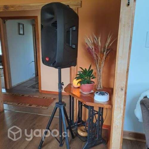 Parlante con tripode