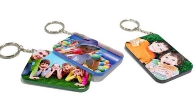 Llavero personalizado, impreso ambos lados