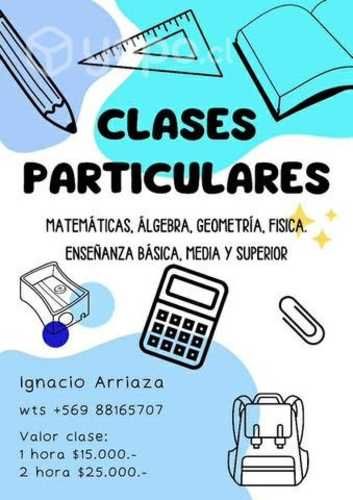 Clases particulares Matemáticas