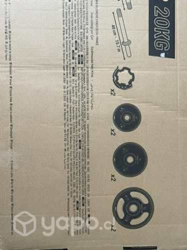 Kit barra de 20 Kilos