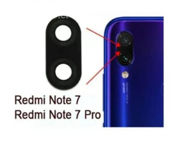 Lente Camara Trasera Compatible Xiaomi Redmi Note