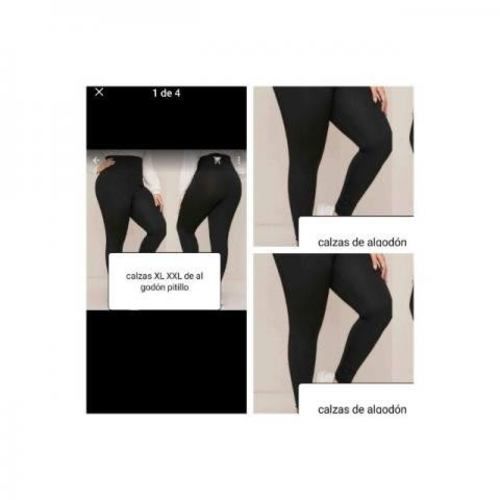 Calzas de algodón nacional