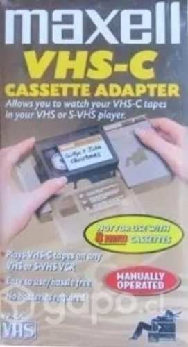 Adaptador VHSC Reproductor Maxel