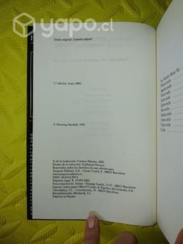 Comedia infantil - Henning Mankell