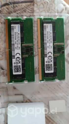 16 GB RAM (2x8GB kit) SAMSUNG DDR5 4800 MHZ