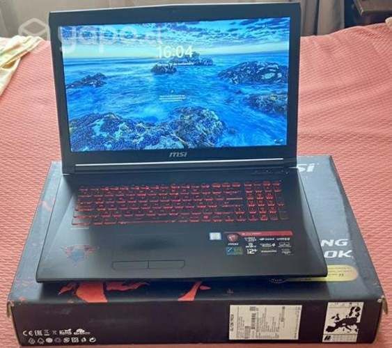 Notebook MSI game 17.3 pulgadas