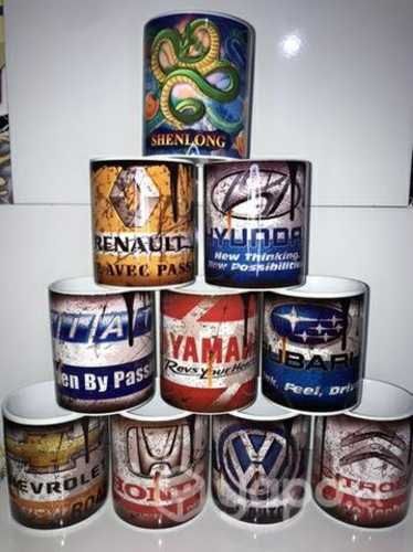 Tazas marcas de Autos