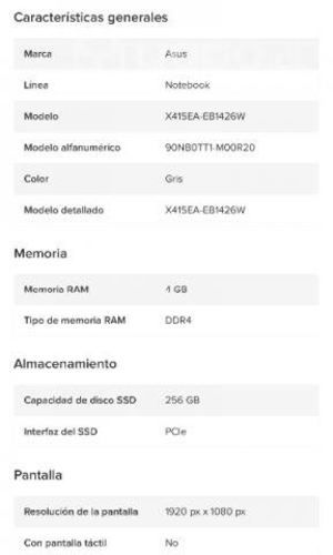 Notebook Asus Intel Pentium Gold 4gb Ram 256gb Ssd