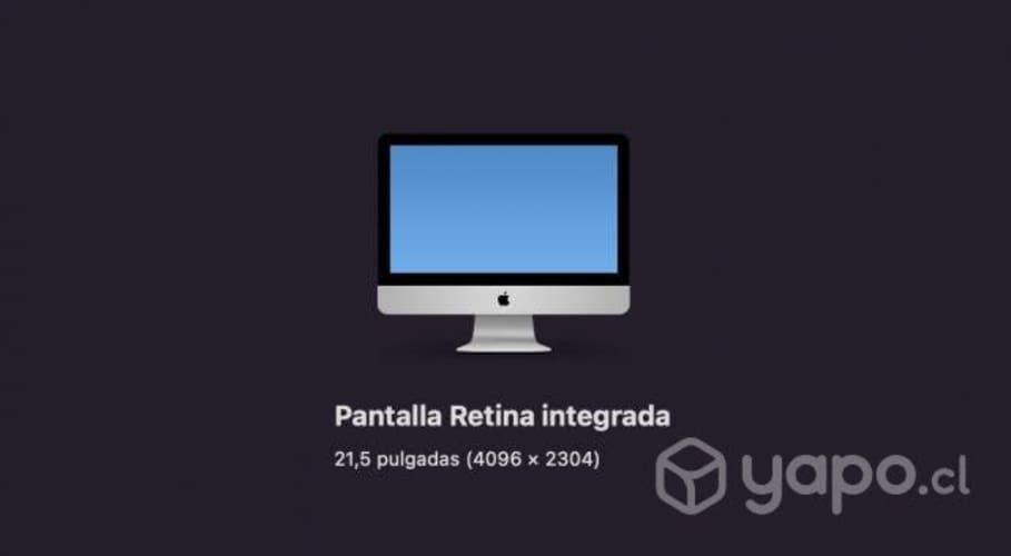 Imac 4k 21 pulgadas