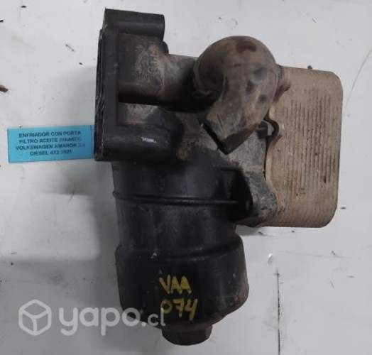 Enfriador Con Porta Filtro Aceite (VAA074) Amarok