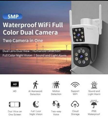 Cámara Vstarcam C662DR, 5 MP, 8x Zoom