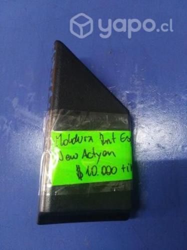 Moldura int espejo izq Ssangyong New Actyon