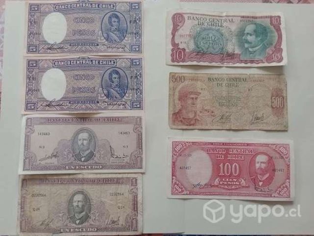 Billetes antiguos