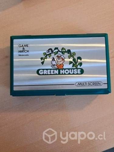 Game & Watch Nintendo Green House edición 1982
