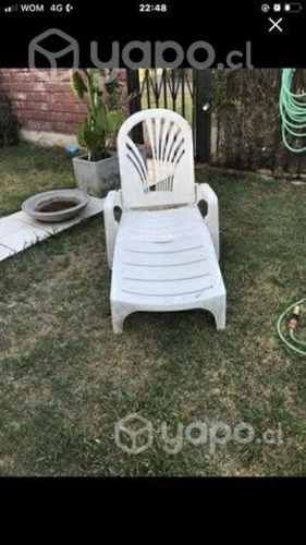 Reposera para patio o terraza