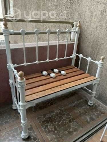 Banca fierro y roble
