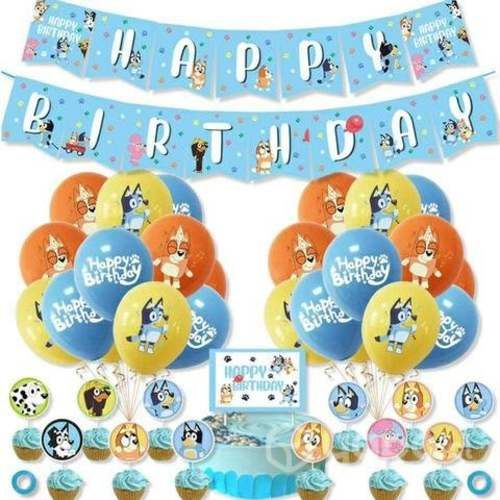 Pack de cumpleaños Bluey and Bingo