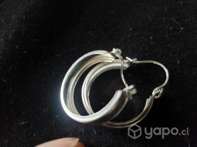 Aros de plata mujer