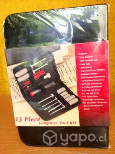 Set 13 Herramientas_PC u Otro uso-Nuevo y Sellado
