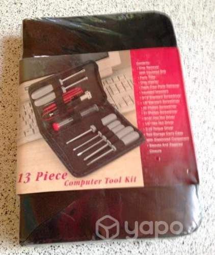 Set 13 Herramientas_PC u Otro uso-Nuevo y Sellado