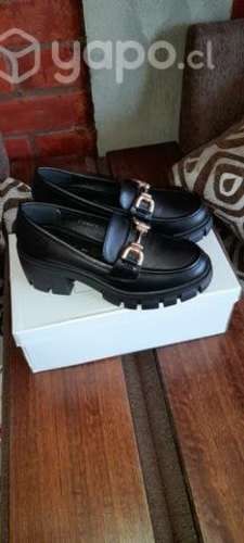 Mocasines color negros