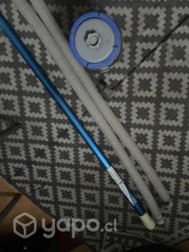 Pértiga filtros y mangueras picinas