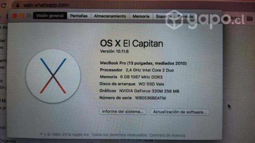MacBook Pro 2012 ideal para desarme