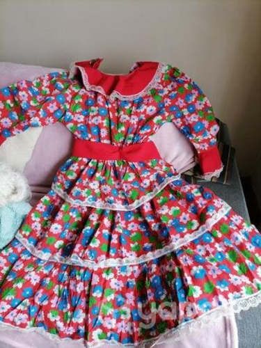 Vestido chiná, talla s