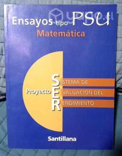 Ensayos tipo PSU - Matemática - ORIGINAL