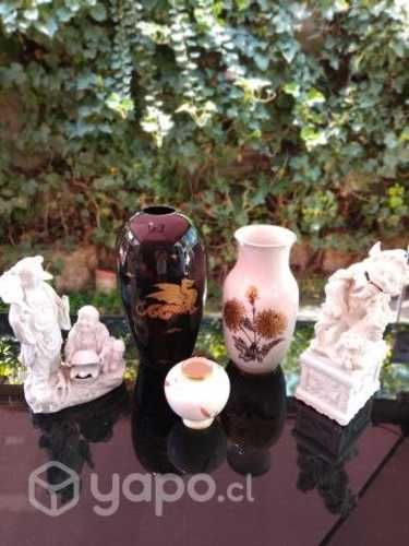 Adornos jarrones,figuras chinas antiguas