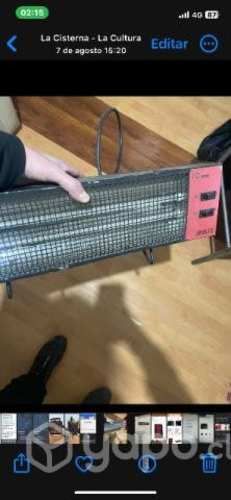 Estufa doble quemador