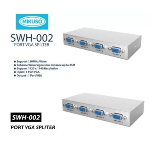 Splitter Video Vga 4 Salidas
