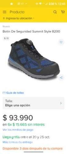Zapato de seguridad SPORT