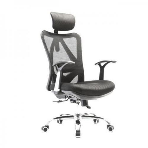 Silla de oficina Ergonómica negra SO-250