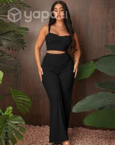 Conjunto top de tirantes, talla M