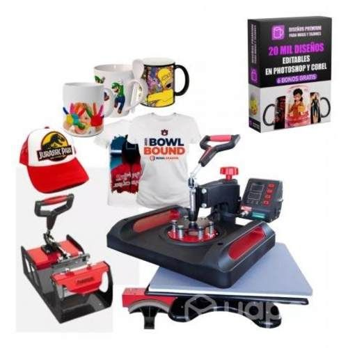 Maquina Sublimadora Estampadora 8 En 1 Transfer