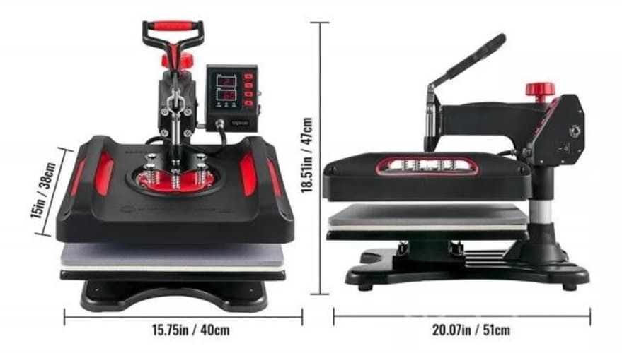 Maquina Sublimadora Estampadora 8 En 1 Transfer