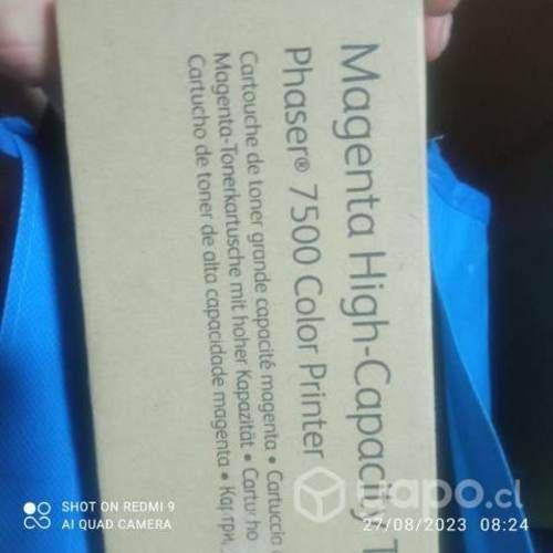 Toner phaser xerox colores originales de alta