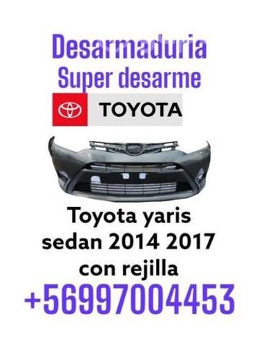 Parachoque Toyota yaris sedan 2014 2017
