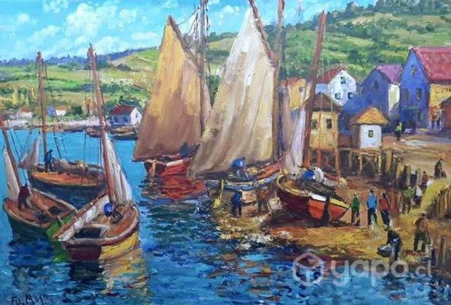 Cuadros Originales , Artista , Francisco Moya