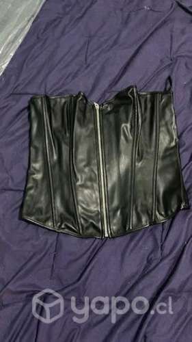 Corset ecocuero xl nuevo sin uso