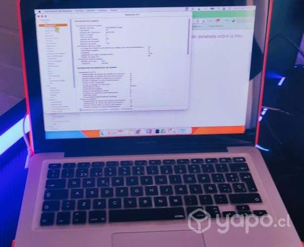Macbook Pro 13 Mid 2012 Modelo A1278