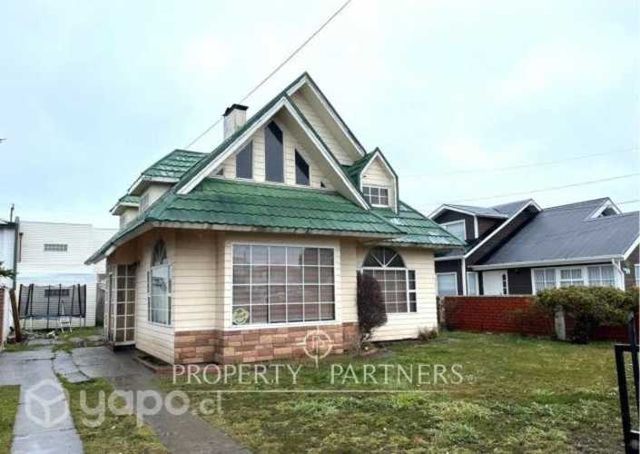 Casa recién modelada en Punta Arenas