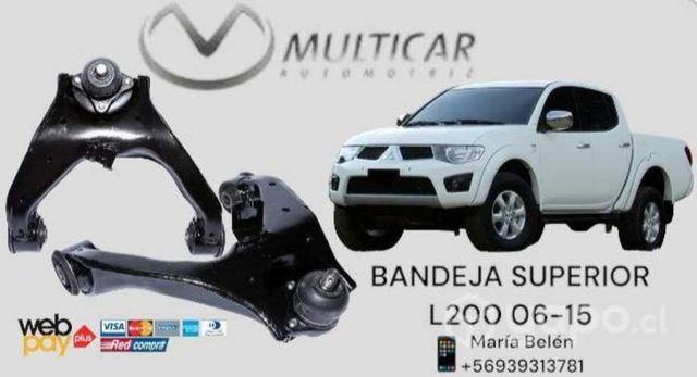 Bandeja superior l200 06-15